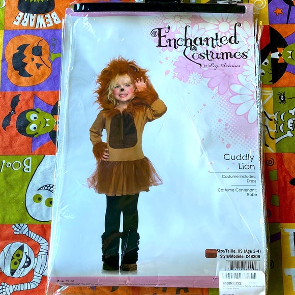 Halloween Cuddly Lion XS(Age 3-4) - Picture 3 of 3